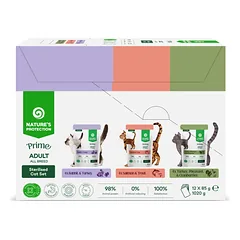 Suaugusių sterilizuotų kačių šlapio pašaro rinkinys, 12 x 85 g — 2 nuotrauka