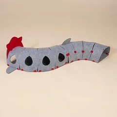 TIAKI kačių tunelis Ryklys, L 100 x B 23 x H 21 cm — 3 nuotrauka