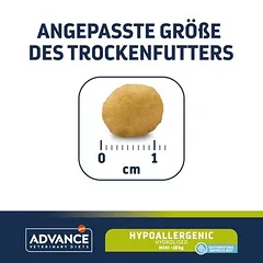 Advance Veterinary Diets Dog Mini Hypoallergenic sausas maistas šunims, 1,5 - 2,9 kg — 2 nuotrauka