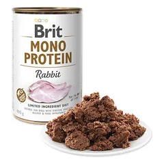BRIT CARE wet Mono Protein Rabbit 400 g — 2 nuotrauka