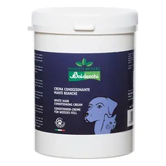 Baldecchi Plaukų Kondicionuojamasis Kremas - kondicionuojamoji kaukė kailiui, su lanolinu ir baltymais, koncentratas, Białej / 250ml — 2 nuotrauka