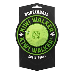 Kiwi Walker Let's Play Dodecaball - geometrinis skanėstų žaislas vidutinio dydžio šunims, Różowy — 2 nuotrauka