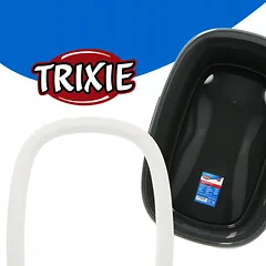 TRIXIE atvira katės tualeto dėžė su aukšta briauna 58 cm — 5 nuotrauka