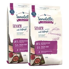 BOSCH Sanabelle Senior Paukštiena 2x2kg