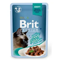 Brit Premium Cat Delicate konservai katėms su jautiena 24x85g