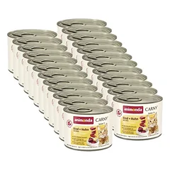 ANIMONDA Cat Carny Senior  skonis: vištiena su sūriu 24x200g