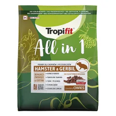 Tropifit All in 1 Hamster&Gerbil pašaras žiurkėnams ir smiltpelėms, 500 g