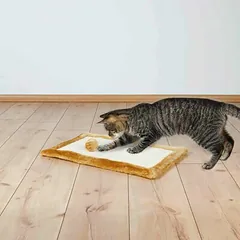Trixie Cat Scratching Mat, 55 x 35 cm, Beige — 2 nuotrauka