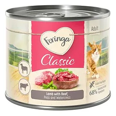 Feringa Classic Meat meniu bandomasis rinkinys, 6 rūšys 200/800 g, drėgnas maistas katėms, > 500 g — 5 nuotrauka