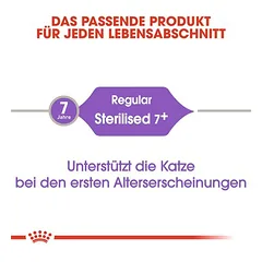Royal Canin Sterilised 7+ sausas maistas katėms, 3 - 4,9 kg — 4 nuotrauka