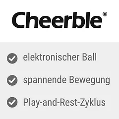 Cheerble elektroninis žaislas šunims Wicked Ball, žalias, Ø 7,7 cm — 4 nuotrauka