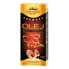 Vitar Veterinae Lašišų aliejus 200 ml