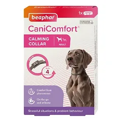 Beaphar CaniComfort Collar Dog raminantis antkaklis suaugusiems šunims ir šuniukams, 65 cm