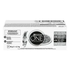 Purina One Sterilcat Mix Meat & Vegetables