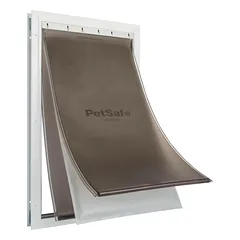 PetSafe Extreme Weather aliumininės gyvūnų durys - izoliuotos durys šunims ir katėms, metalinės, sustiprintos