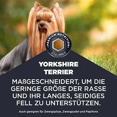 Eukanuba Adult Breed Care Yorkshire Terrier, sausas maistas šunims, 1,5 - 2,9 kg — 2 nuotrauka