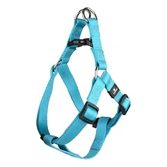 Flamingo petnešos šunims Step & Go Ziggi, turkio spalvos, Matmenys: 20-35 cm / 10 mm — 3 nuotrauka