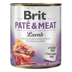 BRIT PATÉ & MEAT – ĖRIENA 800 g