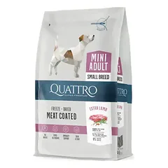 QUATTRO Mini Lamb su ėriena sausas mažų veislių šunų pašaras, 1,5kg