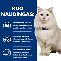 Hill's PD Feline c/d Strs Tna&Vg Stew konservai katėms 82g — 3 nuotrauka