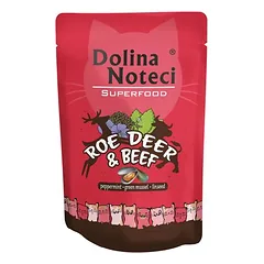 Dolina Noteci Superfood drėgnas maistas katėms 10 x 85 g — 4 nuotrauka