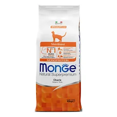 Monge Sterilised Monoprotein su antiena, sausas maistas katėms 10 kg parduotuvėje mumbo.lt