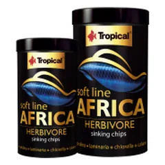 Tropical Soft Line Africa Herbivore minkštas maistas augalėdėms ir visaėdėms Afrikos žuvims 100 ml — 4 nuotrauka