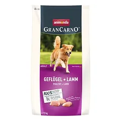 animonda GranCarno Adult su paukštiena ir ėriena, sausas maistas šunims, > 10 kg — 3 nuotrauka