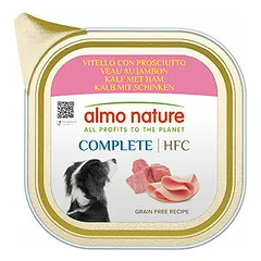 Almo Nature HFC Complete Dogs Teļš ar šķinķi 150 g - konservi suņiem parduotuvėje 1petshop.lt