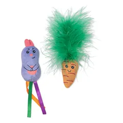 VADIGRAN Bunny and Carrot žaisl. katėms su katžole 2vnt 2pak