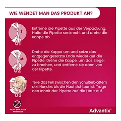 Advantix® 600 Spot-on für Hunde, von 40 bis 60 kg