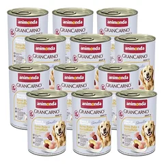 ANIMONDA GranCarno Sensitiv Adult Dog skonis: kalakutiena + bulvės 12x400g