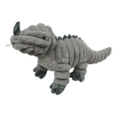 Quapas! Žaislas šunims pliušinė iguana, 66 cm, pilka
