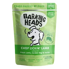 BARKING HEADS CHOP LICKIN’ LAMB KONS. ŠUN. SU ĖRIENA 300Gx10vnt.