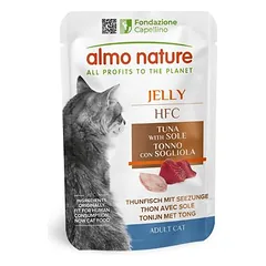 Almo Nature HFC Jelly Pouch drėgnas maistas katėms, ekonominė pakuotė 24 x 55 g — 2 nuotrauka