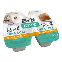 BRIT Care Cat Real Tuna Loaf 2x37 g katėms skirtas tuno ir vištienos paštetas