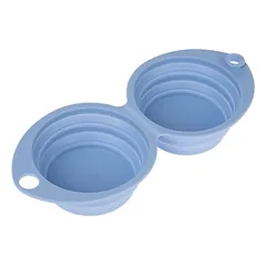 TIAKI Doppel Silikon Reisenapf Mini
