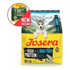Josera Dog Super Premium High Protein Junior su jūros žuvimi (30/16), sausas maistas šunims 900 g