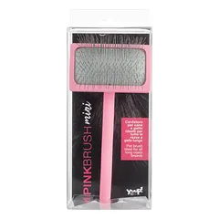 Yuup! Professional Pink Mini Brush - profesionalus pudelių šepetys, rožinis, Różowy / Mała — 2 nuotrauka