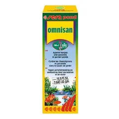 Vaistas nuo grybelinių ligų tvenkinio žuvims: Sera Pond Omnisan F, 500 ml