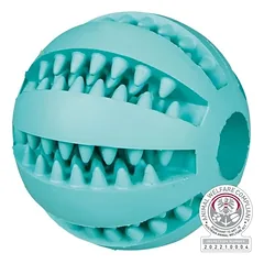 TRIXIE Denta Fun mėtinis kamuolys natūrali guma ø 7 cm