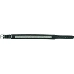Trixie active comfort antkaklis su cirkoniais, juodas, M–L, 44–52 cm/35 mm — 2 nuotrauka