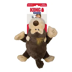 KONG Cozie Assorted Naturals pliušinis žaislas šunims su pypsiku, vidutinio dydžio