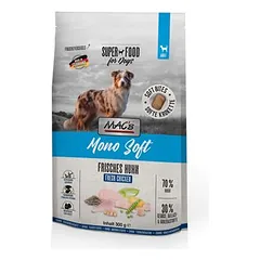 MACs Dog Mono Soft su šviežia vištiena, sausas maistas šunims, 12kg — 3 nuotrauka