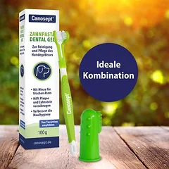 Canosept dantų pasta Dental Gel šunims, 2 x 100 g — 3 nuotrauka