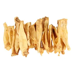 Flamingo Nature Snack Lamb Ear - natūralūs skanėstai šunims, ėrienos ausys, 200g — 2 nuotrauka