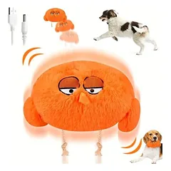 MCBOSON Elektrisches Plüsch-Hundespielzeug
