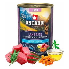 Ontario Lamb Pate with Sea Buckthorn 800g konservai su ėriena ir šaltalankiais — 1 nuotrauka