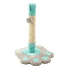 Flamingo SCRATCHING TREE CYA 2 TURQUOISE/GREY 28x28x42CM