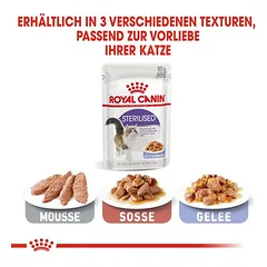 Royal Canin Sterilised drebutyje, drėgnas maistas katėms — 4 nuotrauka